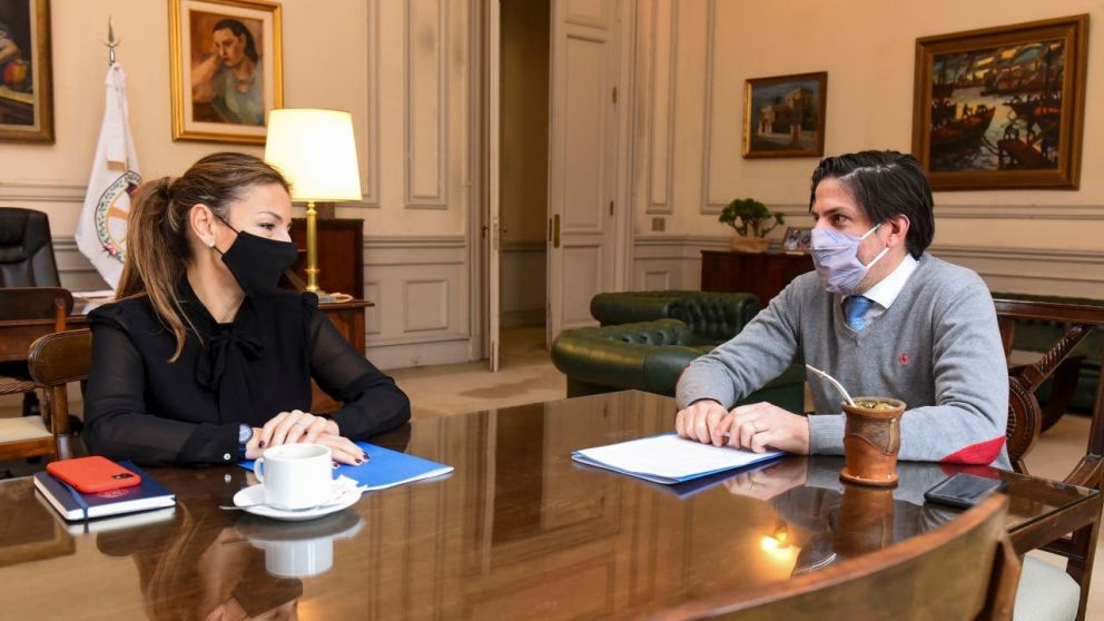 Nicolás Trotta y Soledad Acuña