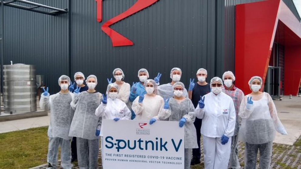 El Instituto Gamaleya aprob� las vacunas envasadas en los Laboratorios Richmond