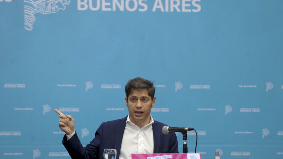 Kicillof realizó el anuncio en La Plata este viernes por la mañana