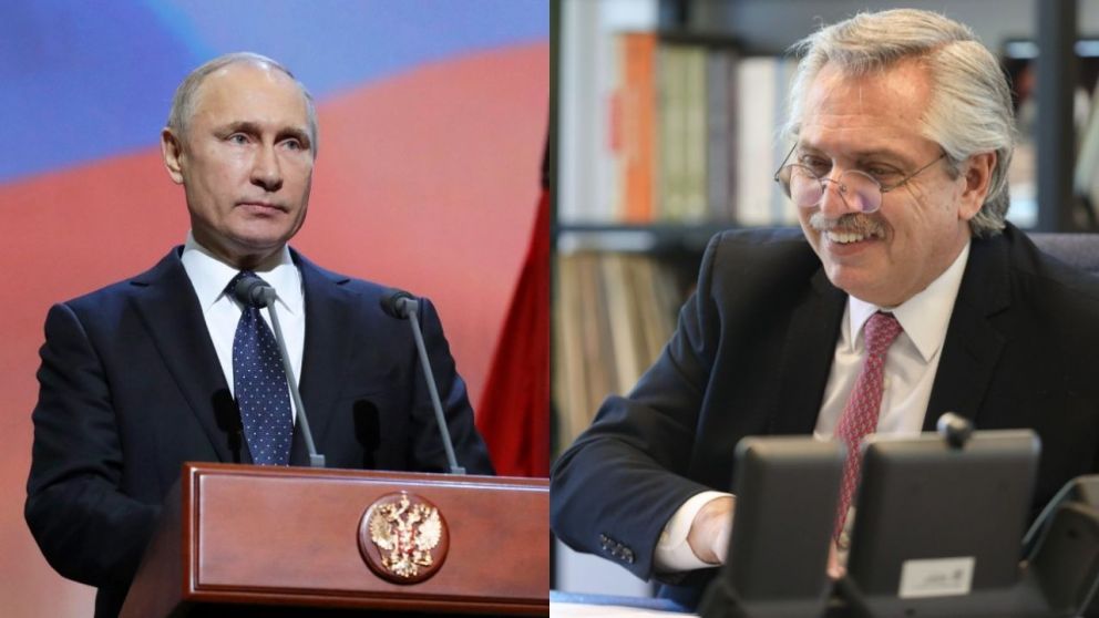 Vladimir Putin y Alberto Fernández anunciarán la producción de la Sputnik VIDA