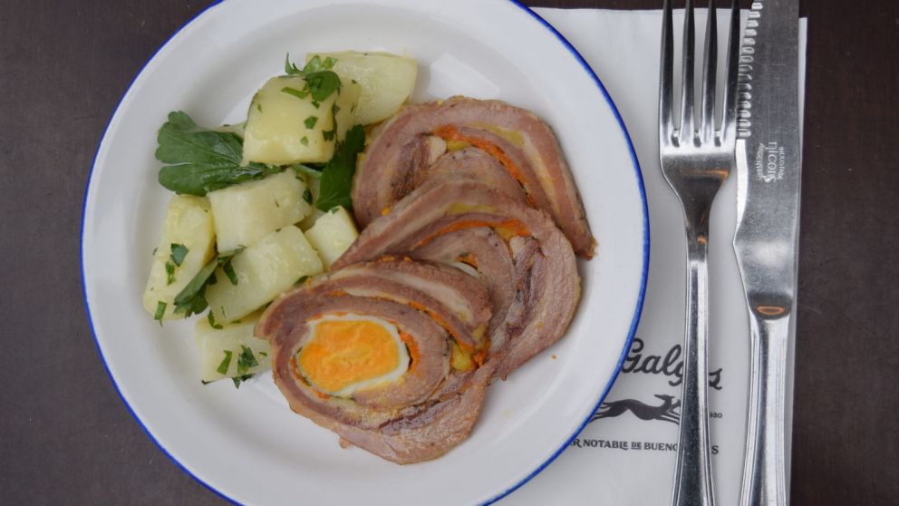 El matambre de Los Galgos, tradicional de bodegón, hogar y rotisería