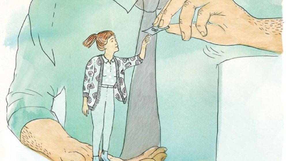 Una de las principales formas de violencia económica es por el incumplimiento de la cuota alimentaria. Ilustración: Maite Oz