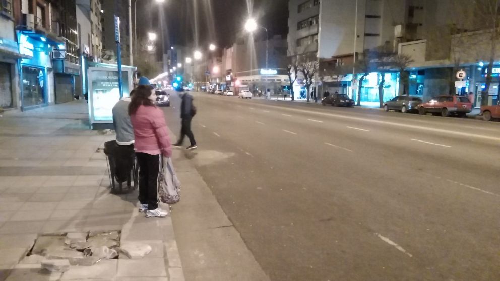 En Mar del Plata la huelga de los choferes se hizo sentir