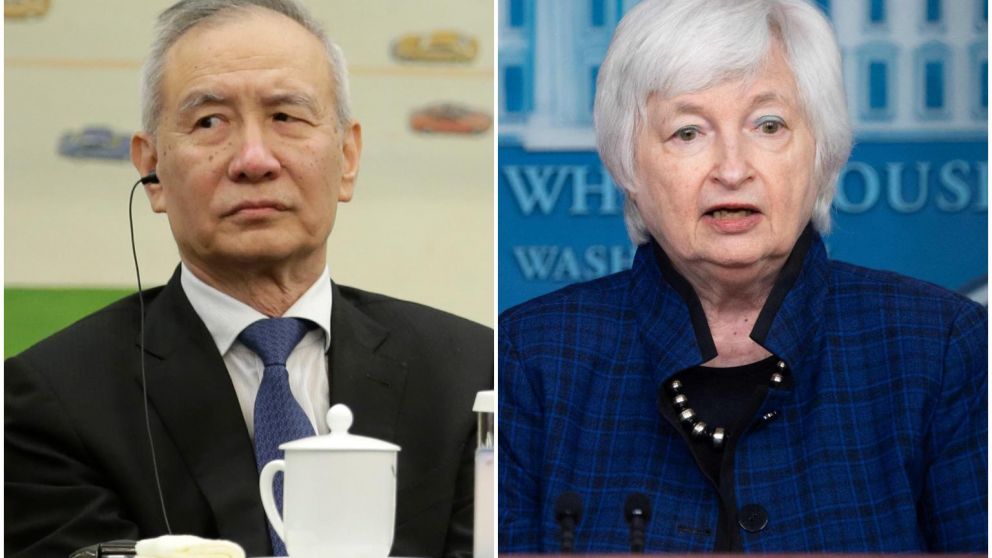 Liu He y Janet Yellen hablaron sobre la recuperación global post pandemia y acordaron seguir negociando para resolver su disputa comercial
