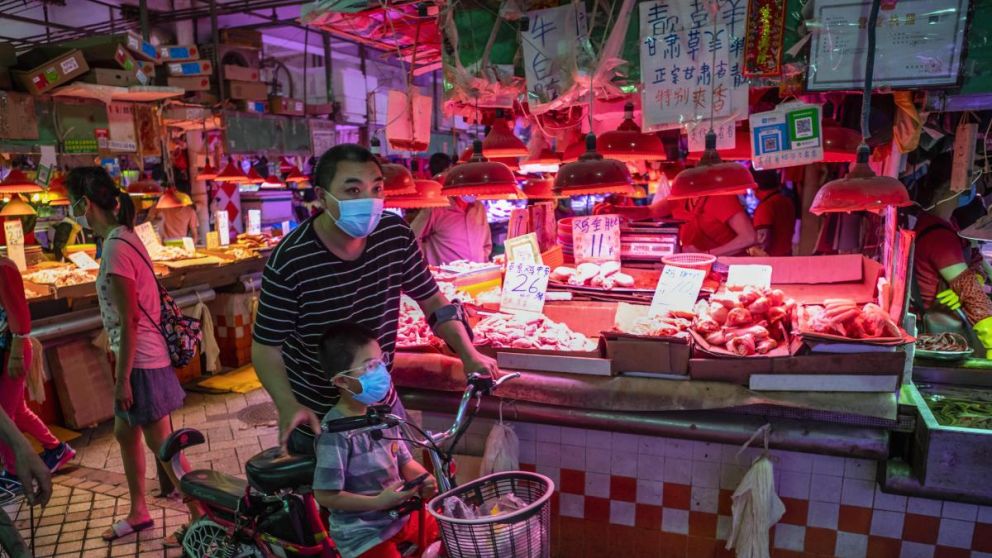 Los mercados chinos de animales ex�ticos 