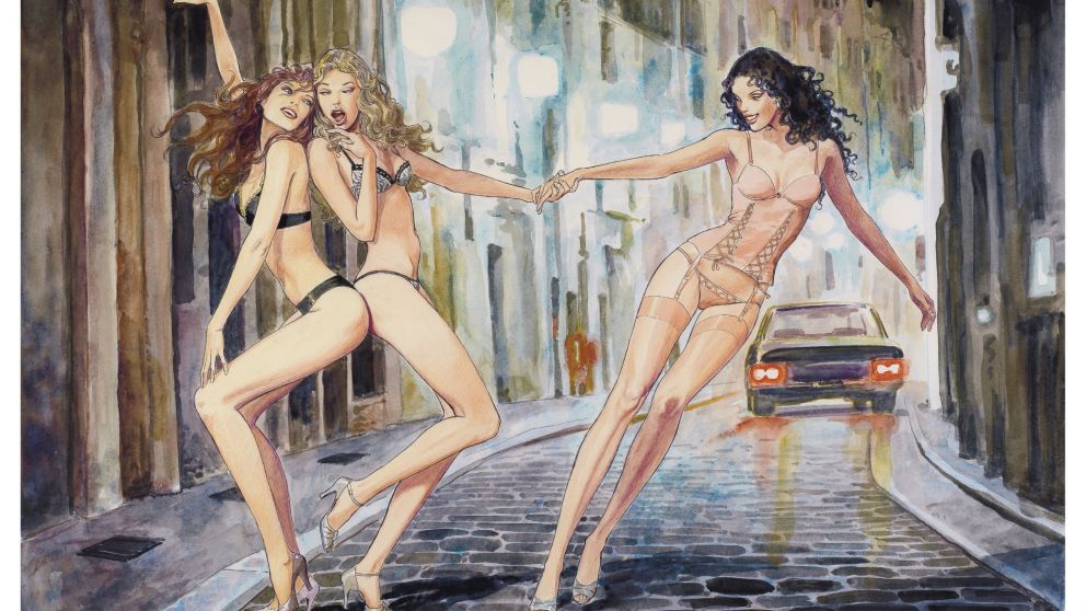 Milo Manara, genio del c�mic er�tico