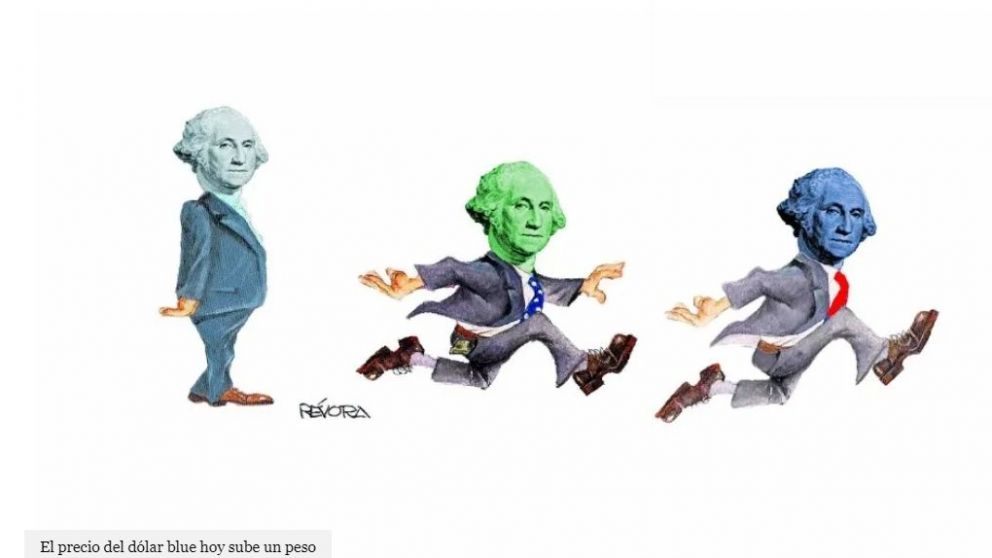 El oficial y el blue cotizaron al alza