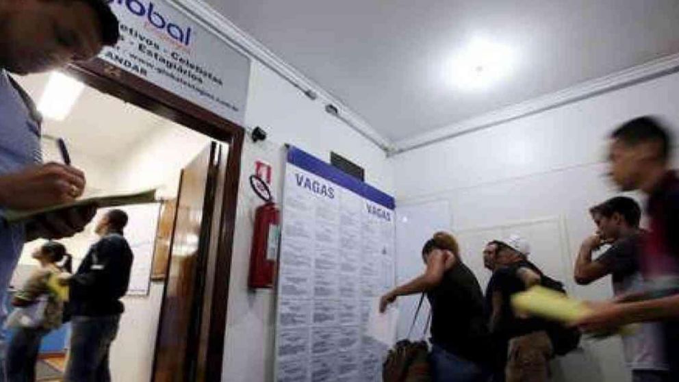 Brasil registró tasa récord de desocupación en el primer trimestre de este año