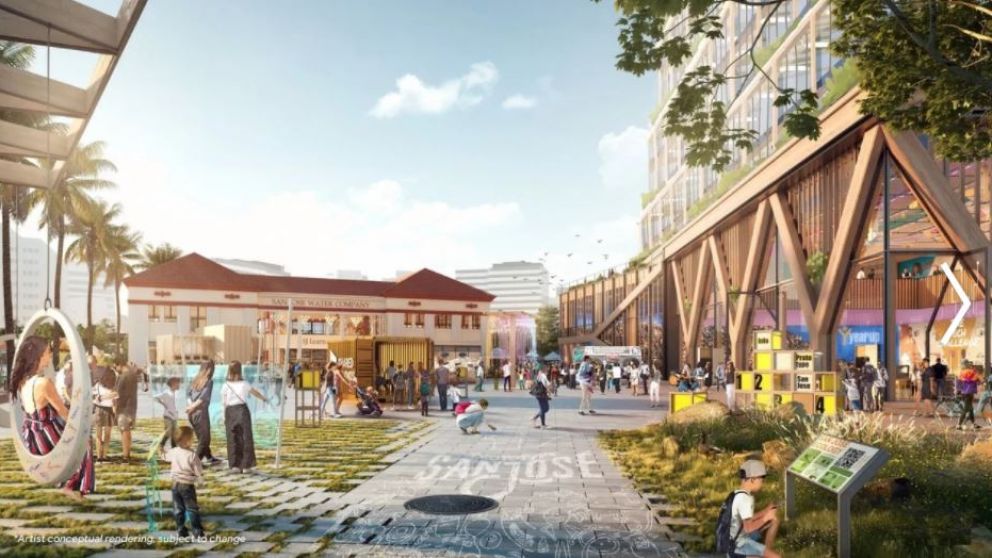 Randers de cómo se verá el lugar