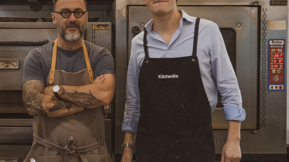 El francés Alex Boccara y el belga Gaspard Hambückers quieren democratizar el delivery.