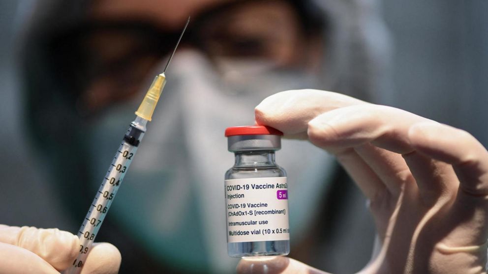 Arribarán 843.000 dosis de AstraZeneca