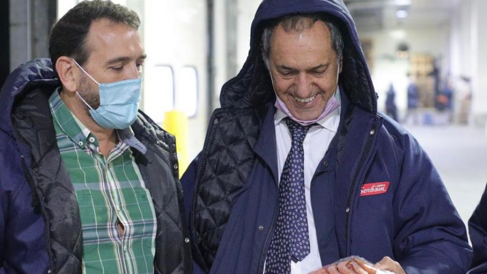 "Todo vendido", expresó el embajador Scioli