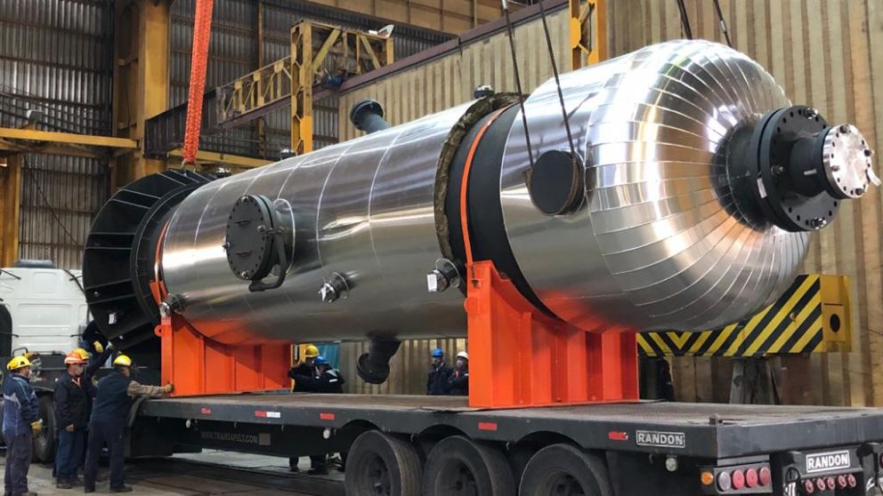 El reactor que fabricó IMPSA para YPF