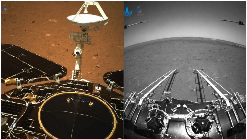 China es el tercer pa�s despu�s de Estados Unidos y Rusia en aterrizar en Marte