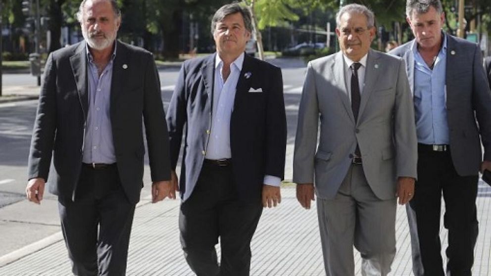 Chemes (CRA); Pelegrina (SRA); Iannizzotto (Coninagro) y Achetoni (FAA)