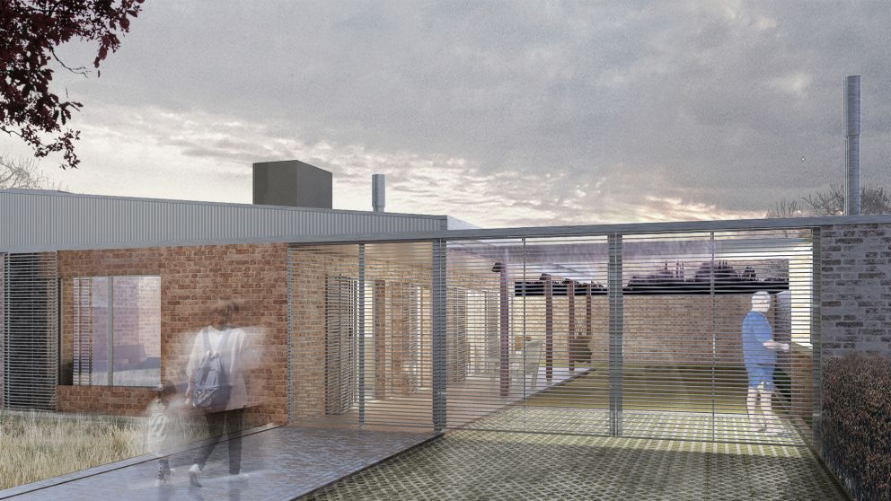La casa "Criolla", uno de los modelos que ofrece la l�nea Construcci�n del cr�dito