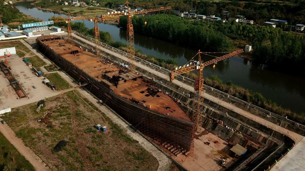 El Titanic chino quiere revivir a la perfección el barco original