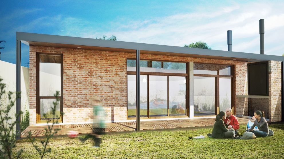 El programa otorga 22.000 créditos para la construcción de viviendas e total