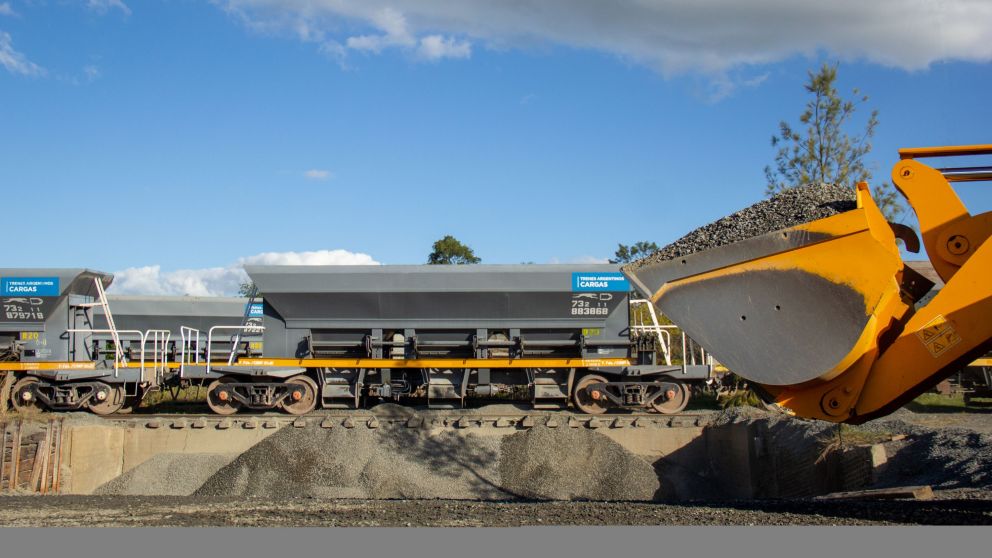 Áridos, materiales para la construcción, granos y otros productos las cargas principales en el nuevo récord