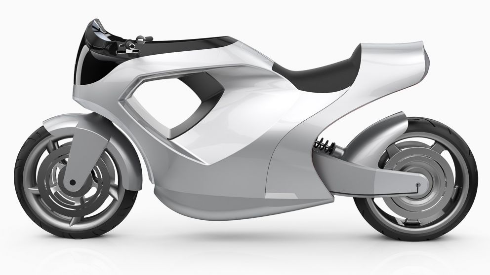 Model M se basa en autos de Tesla para imaginar cómo sería una moto de Elon Musk.