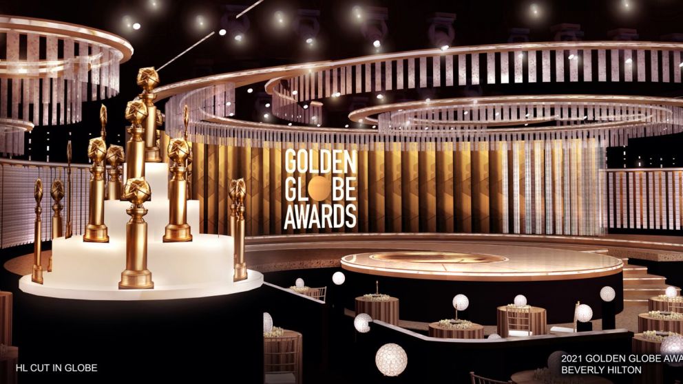 La gala desierta de los Globos de Oro 2021