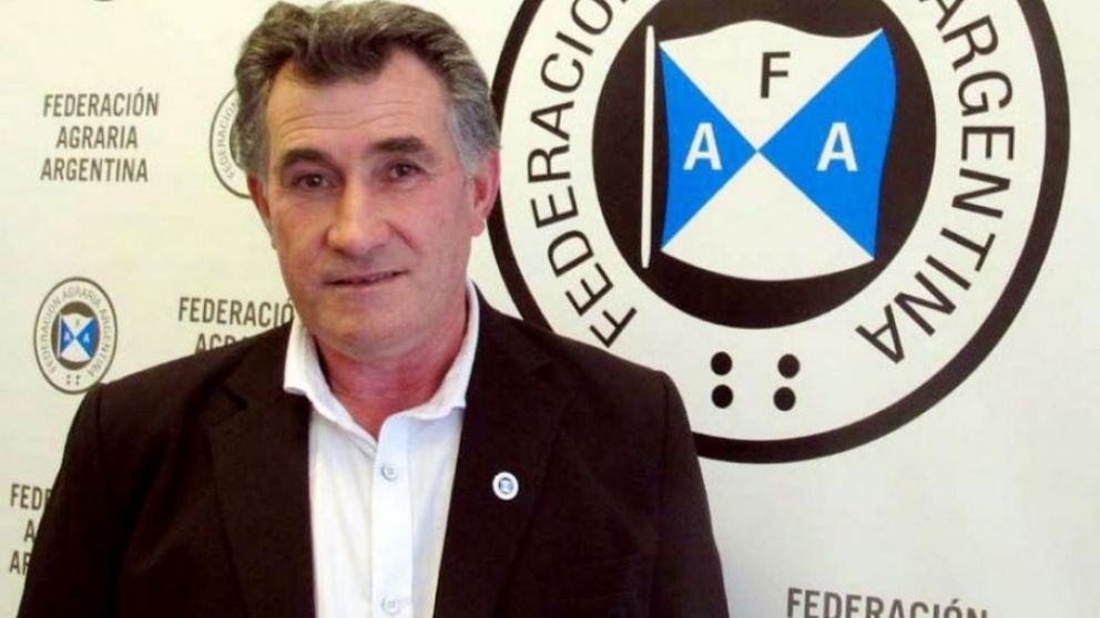 Carlos Achetoni, presidente de Federación Agraria Argentina