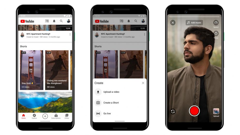 Los Shorts duran entre 15 y 60 segundos