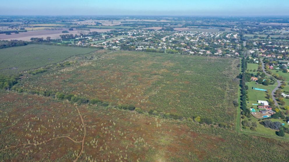 En el entorno del lote de Pilar hay barrios establecidos