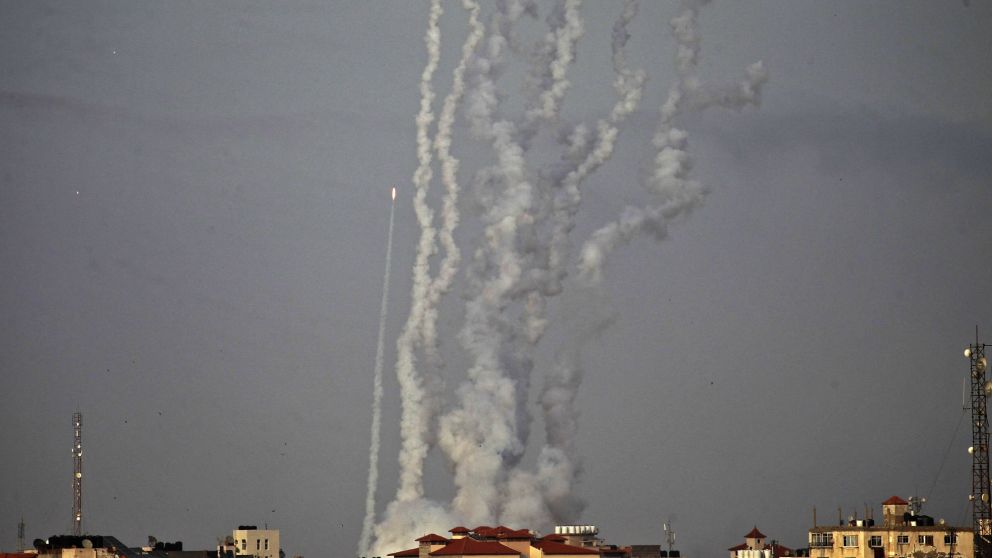 Bombardeo en Israel