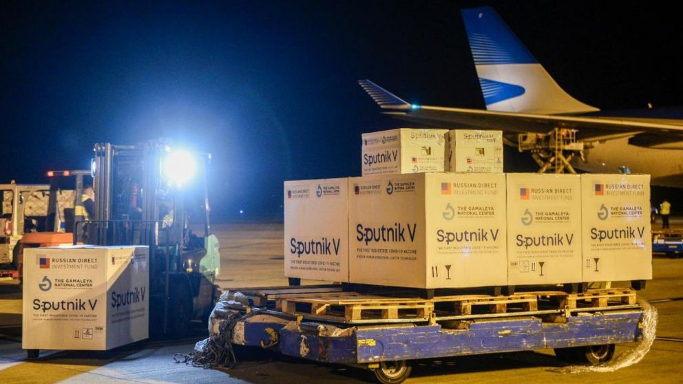 Mañana arribarán nuevas dosis de Sputnik V