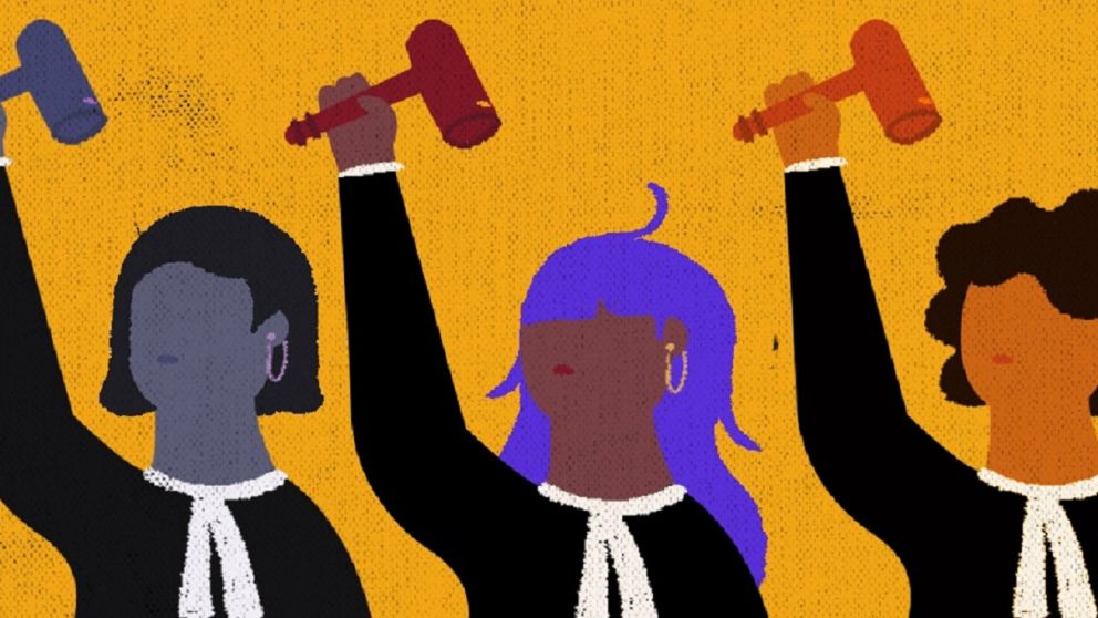 "Por cada mujer camarista, hubo tres varones camaristas mientras que el porcentaje de magistradas fue de 30%", indicó la Corte Suprema de Justicia