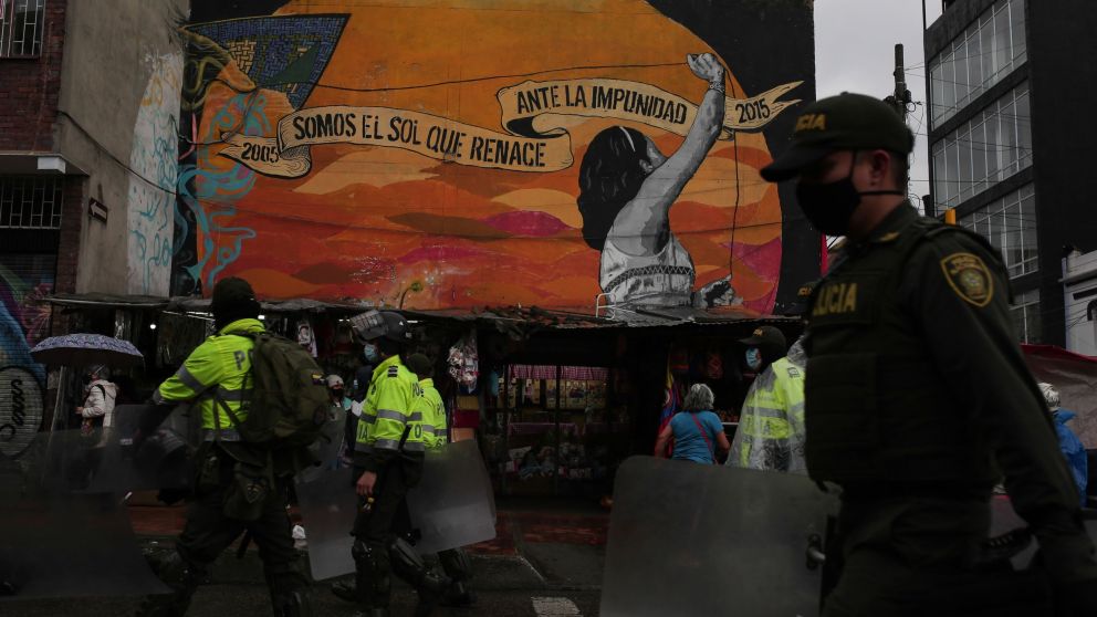 Las calles fueron militarizadas