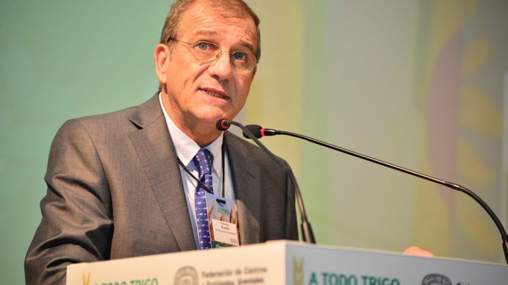 Fernando Rivara, presidente de la Federación de Acopiadores
