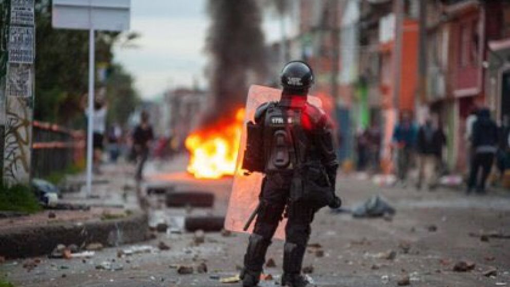 Represi�n en Colombia 