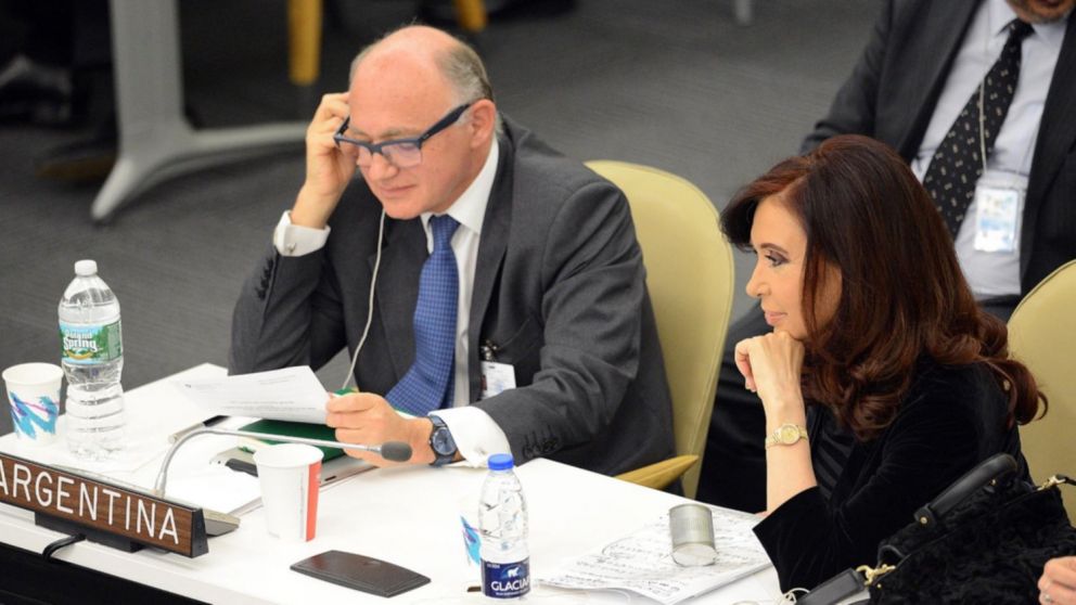 Cristina Fernández junto al fallecido Héctor Timerman