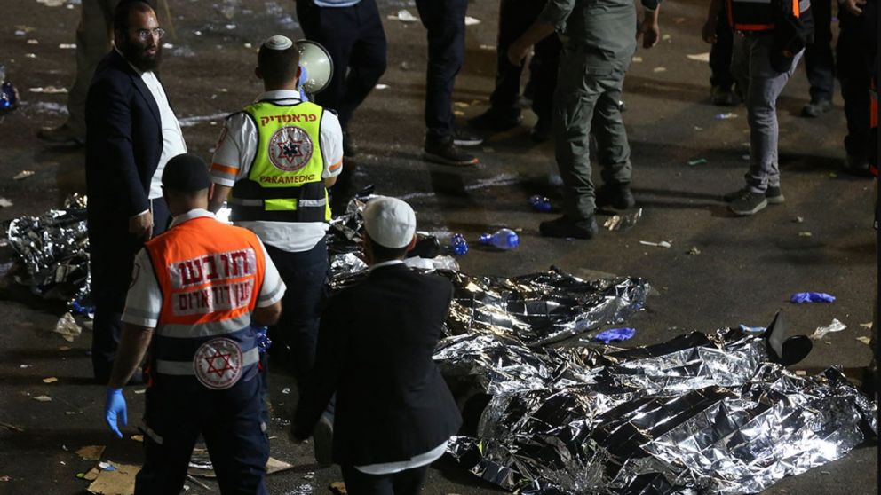 La estampida se dio en la celebración de Lag B´Omer