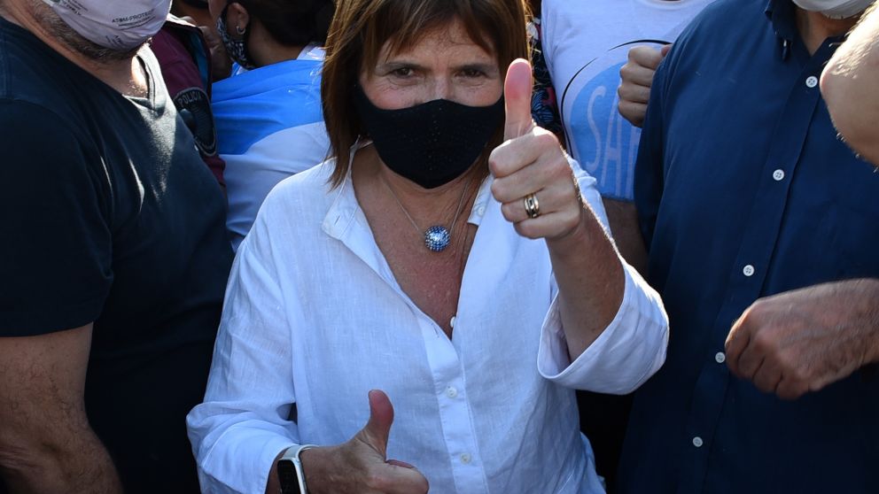 Bullrich pidió disculpas un día después de sus dichos sobre Pfeizer y Malvinas (Foto: Jonathan Moreno)