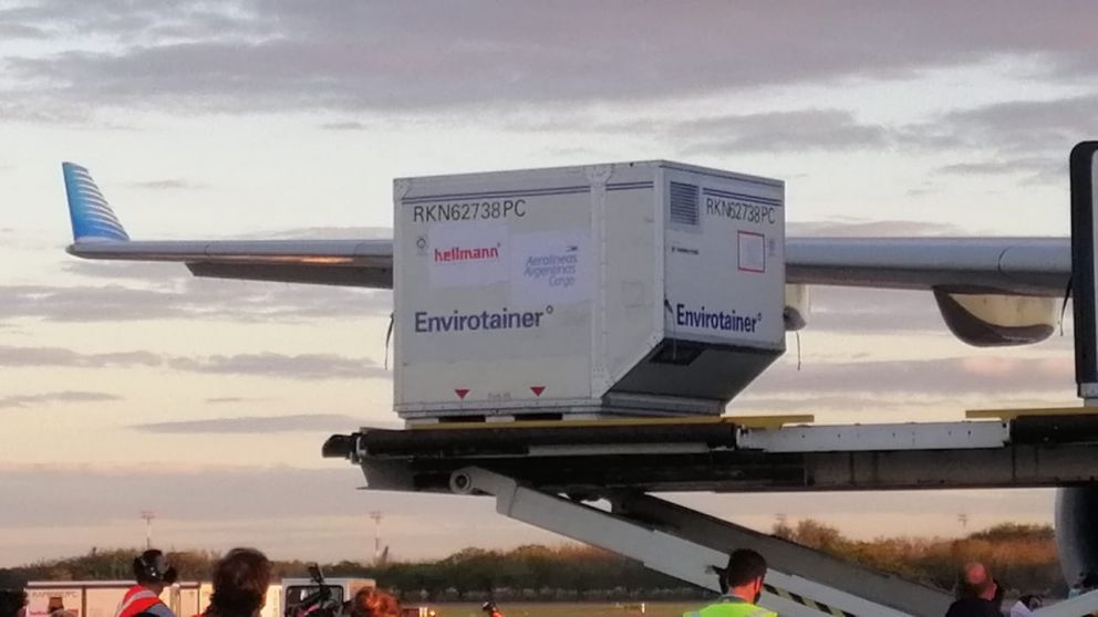 Llegan al país un millón de dosis de vacunas Sinopharm: quiénes las recibirán