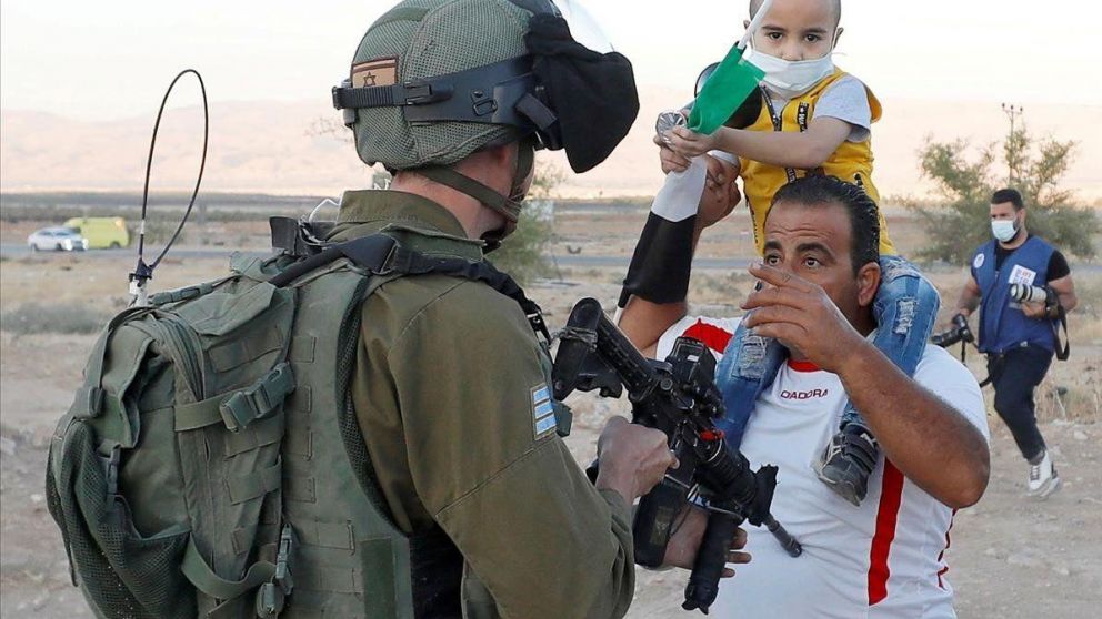 Los palestinos constituyen casi la mitad de la población de Israel, Cisjordania y Gaza