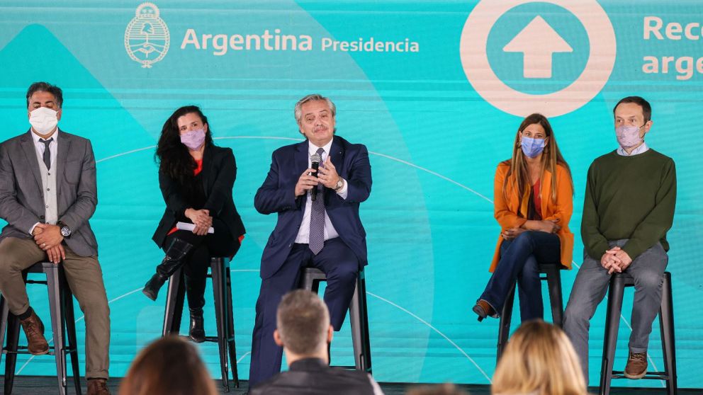 Alberto Fernández presentó el plan en un acto en el Museo Casa Rosada