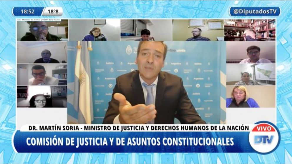 Diputados: Soria defendió el proyecto que reforma el Ministerio Público Fiscal y adelantó algunos cambios al texto