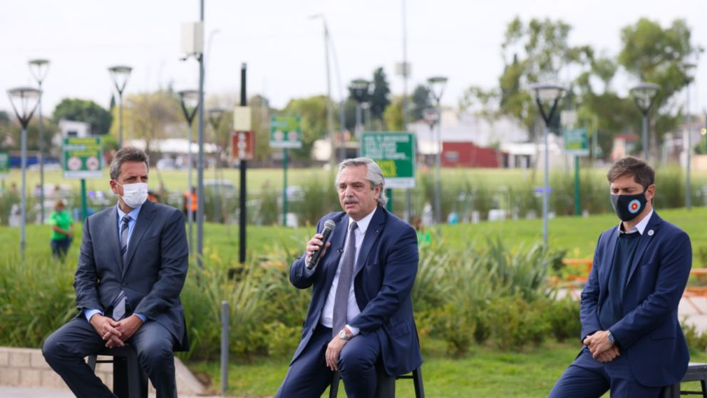 Alberto Fernández recordó a Mario Meoni