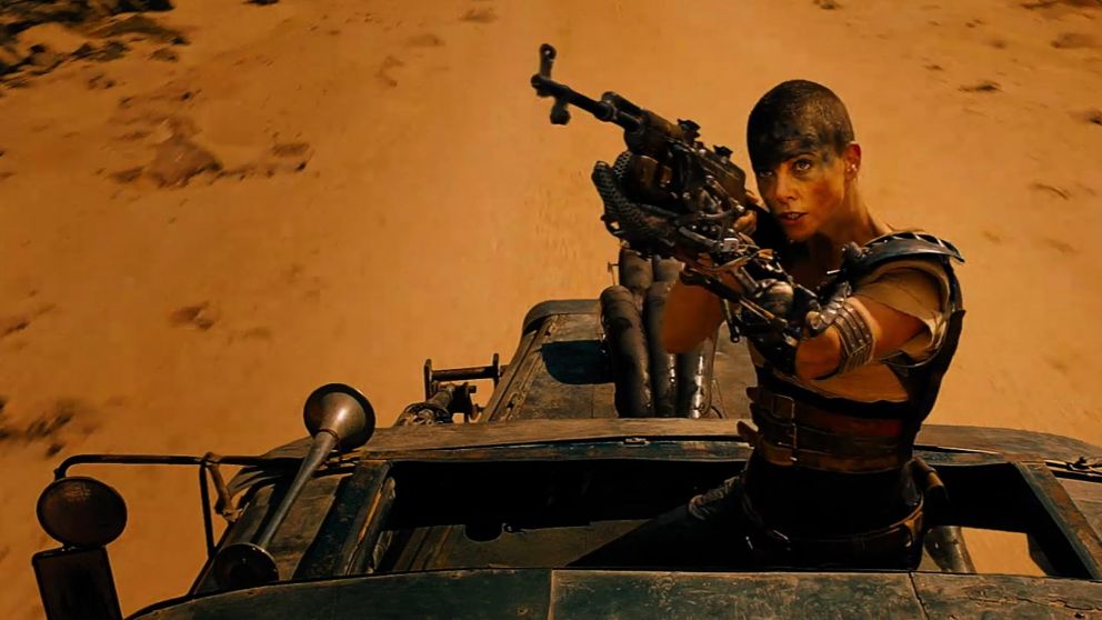 Charlize Theron en Mad Max-Furia en el camino
