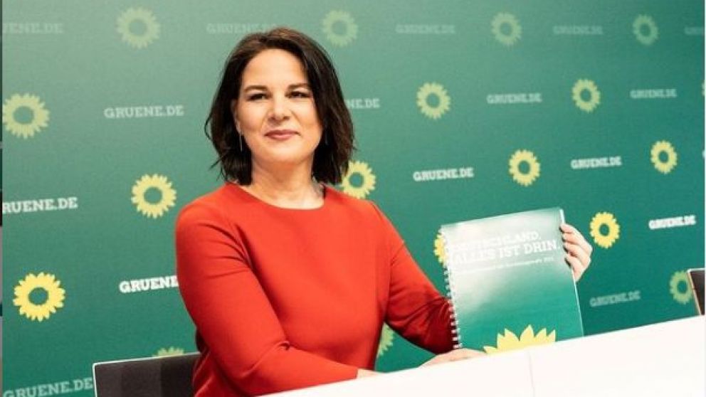 Annalena Baerbock,candidata a canciller 2021 y co-presidenta del partido