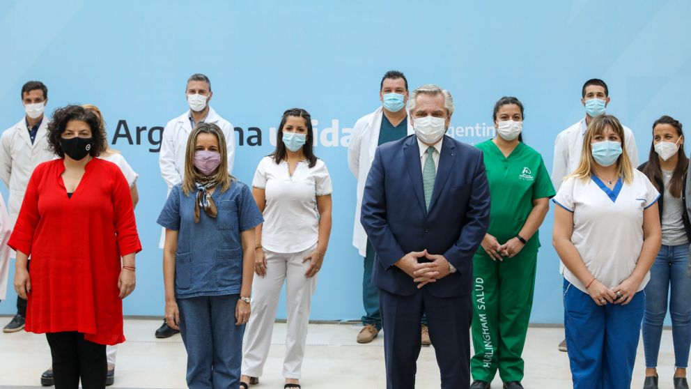 Gobernadores e intendentes destacaron el esfuerzo del presidente para frenar la pandemia