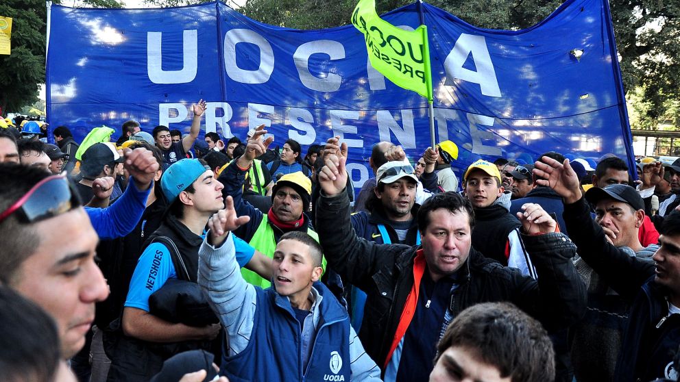 El sindicato que comanda Gerardo Martínez comprende a 350.000 trabajadores registrados