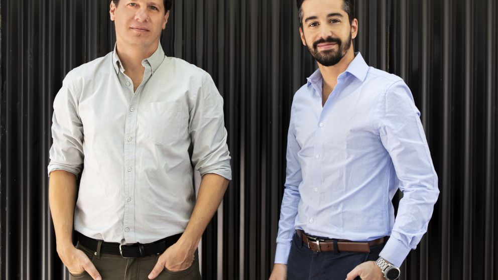 Marcos Surico, CEO de Docturno junto a su socio, Nacho Constenla