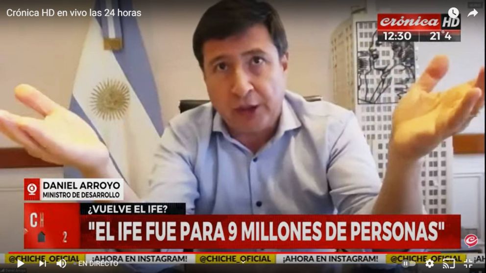 "Por las restricciones mucha gente va a tener dificultades para trabajar", por lo que sostuvo que "tomaremos las medidas necesarias"