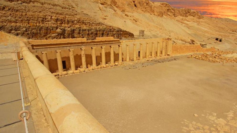 Fotografía del Valle de los Reyes, en Luxor, lugar donde se descubrió la nuevas ciudad