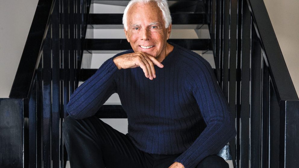 El diseñador italiano Giorgio Armani busca socio